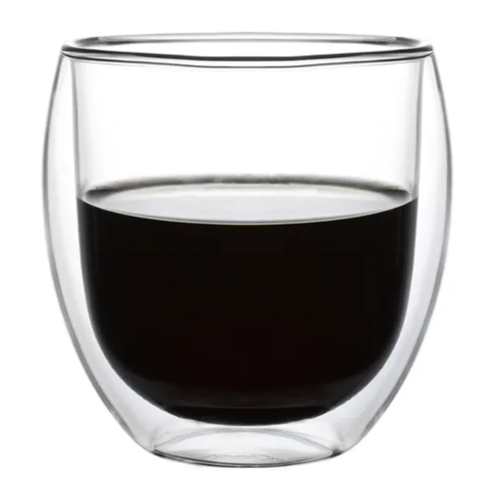 Стакан Хайбол 400 мл Classic Coffee набор 2 шт. d 9,2 см h10,5 см термостекло P.L. Proff Cuisine [1]