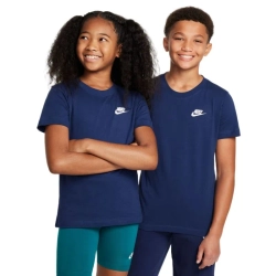 Футболка для мальчика теннисная Nike Kids Sportswear - midnight navy
