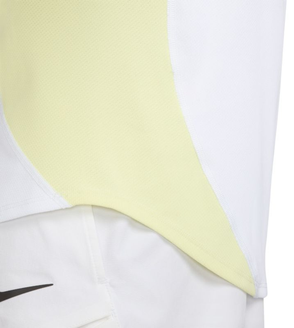 Мужская теннисная футболка NikeCourt Slam Dri-Fit Tennis - белый