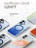 Чехол накладка iPhone 16 6.1" Gurdini Ocean Case (3) Transparent серый