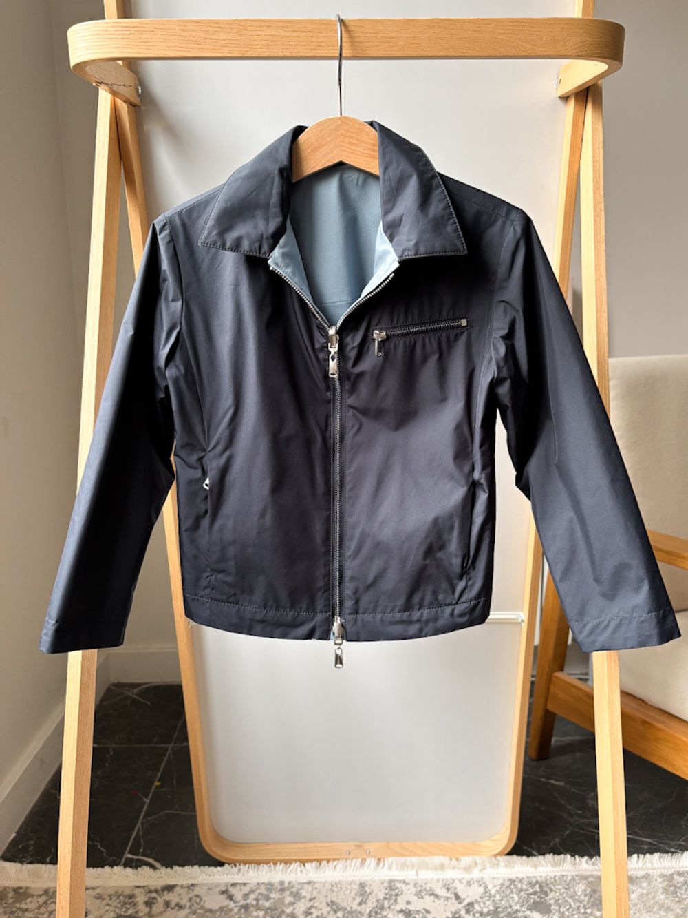 Двухсторонняя куртка ветровка Loro Piana, 104