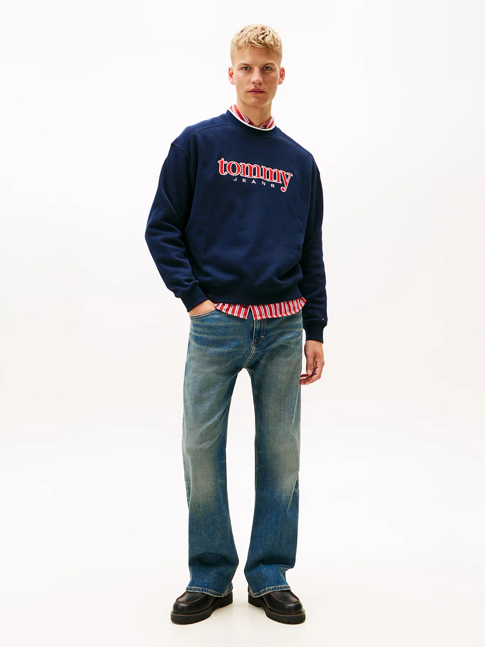 Толстовка мужская TOMMY JEANS TJM 90S TEXTURE GRAP