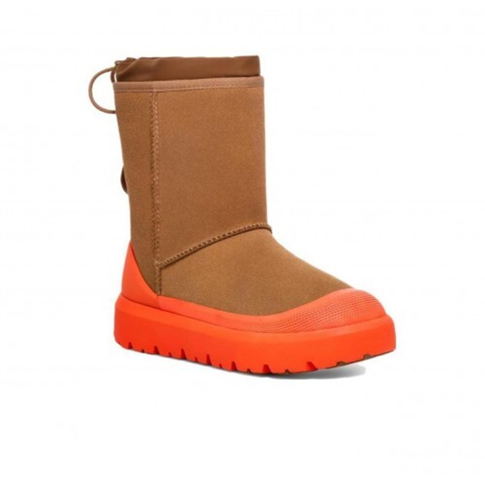 Ugg Classic Short Weather Hybrid - Chestnut / Orange