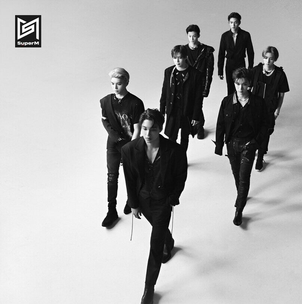 Альбом SuperM - SUPERM 1st Mini Album KR 7 Version SET