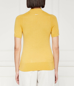 Хлопковый свитер merino Calvin Klein - горчичный(K20K207206)