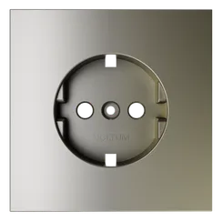 Накладка для розетки с заземлением Voltum S70 Шелк VLS000604