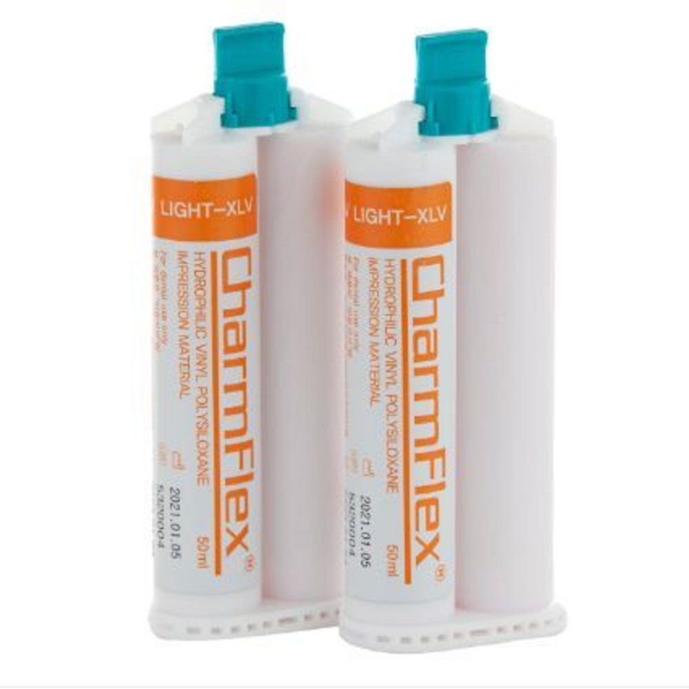CharmFlex Light XLV (ЧамФлекс Лайт ИксЛВ) Коррегирующий слой очень низкой вязкости для высокоточных слепков (с коронок, имплантов) DentKist тюбик