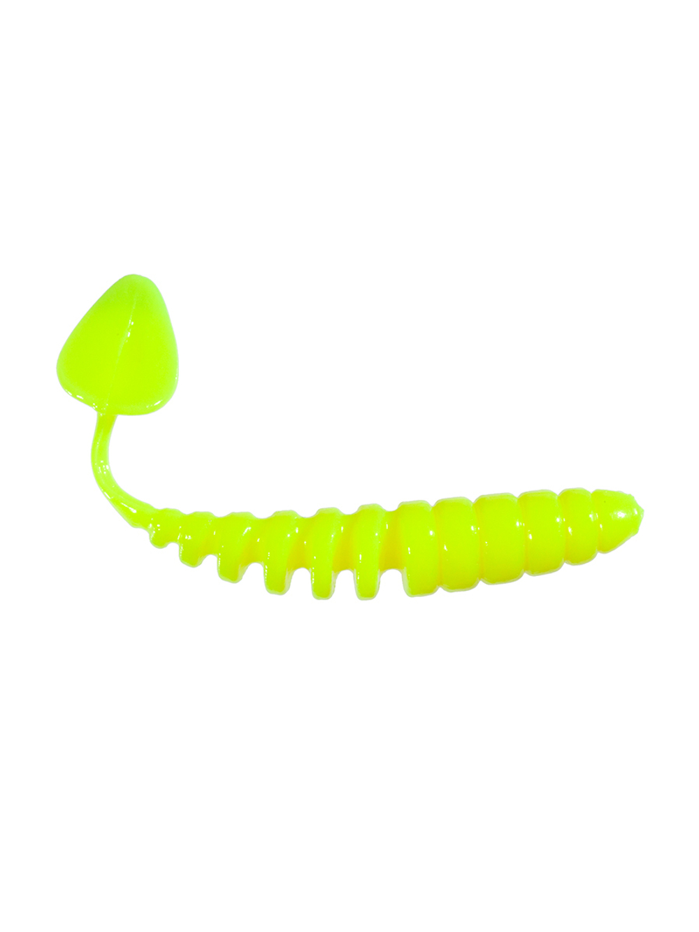 Приманка ZUB-SHAD  50мм(2")-10шт, (цвет 301) желтый