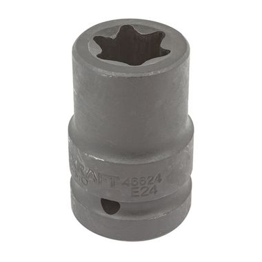 Головка ударная 3/4'', Е24 FORCEKRAFT FK-46624