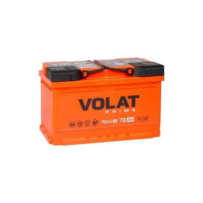 VOLAT Prime 78Ah R+ (низкий)