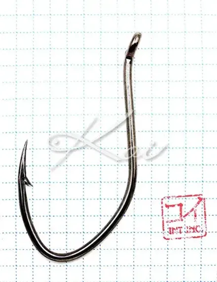 Крючок KOI "CAT FISH HOOK", размер 10/0 (INT), цвет BN (3 шт.)