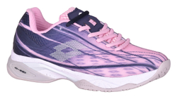 Женские Кроссовки теннисные Lotto Mirage 300 Speed W - pink/all white/navy blue