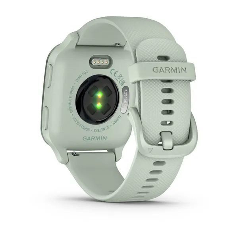 Смарт-часы Garmin Venu Sq 2 цвета мяты и безелем мятного цвета 010-02701-12