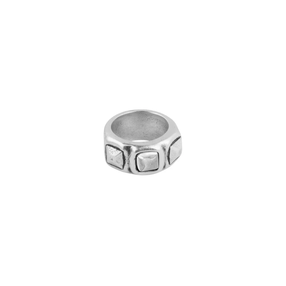 Кольцо Ciclon, Kubik Stile, металл, CN-243502-00 (серебристый, 18)