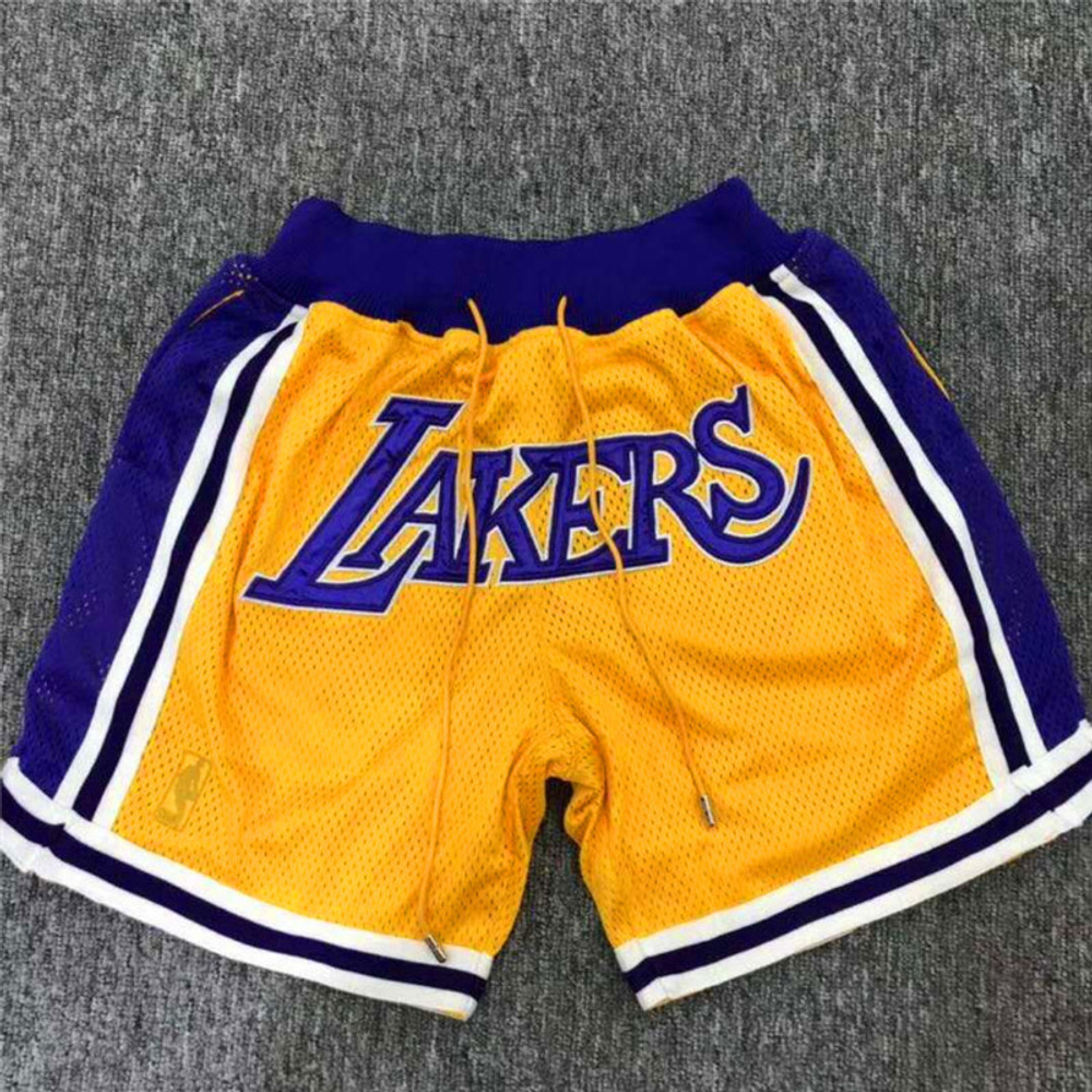 Баскетбольные шорты Just DON x Lakers