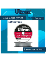 Монофильная леска рыболовная Zex Copolymer 0,22 мм, 6,0 кг