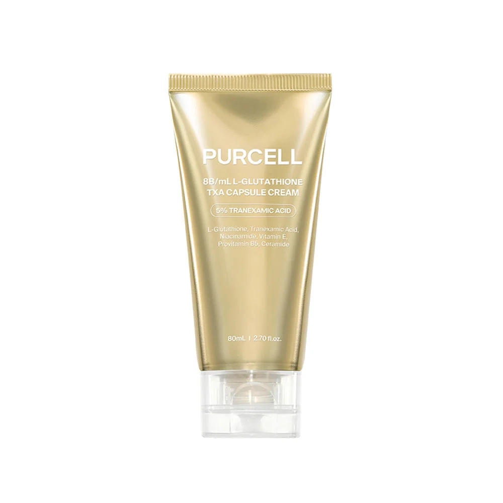 PURCELL Инновационный крем для интенсивного осветления и омоложения Glutathione TXA Capsule Cream, 80МЛ