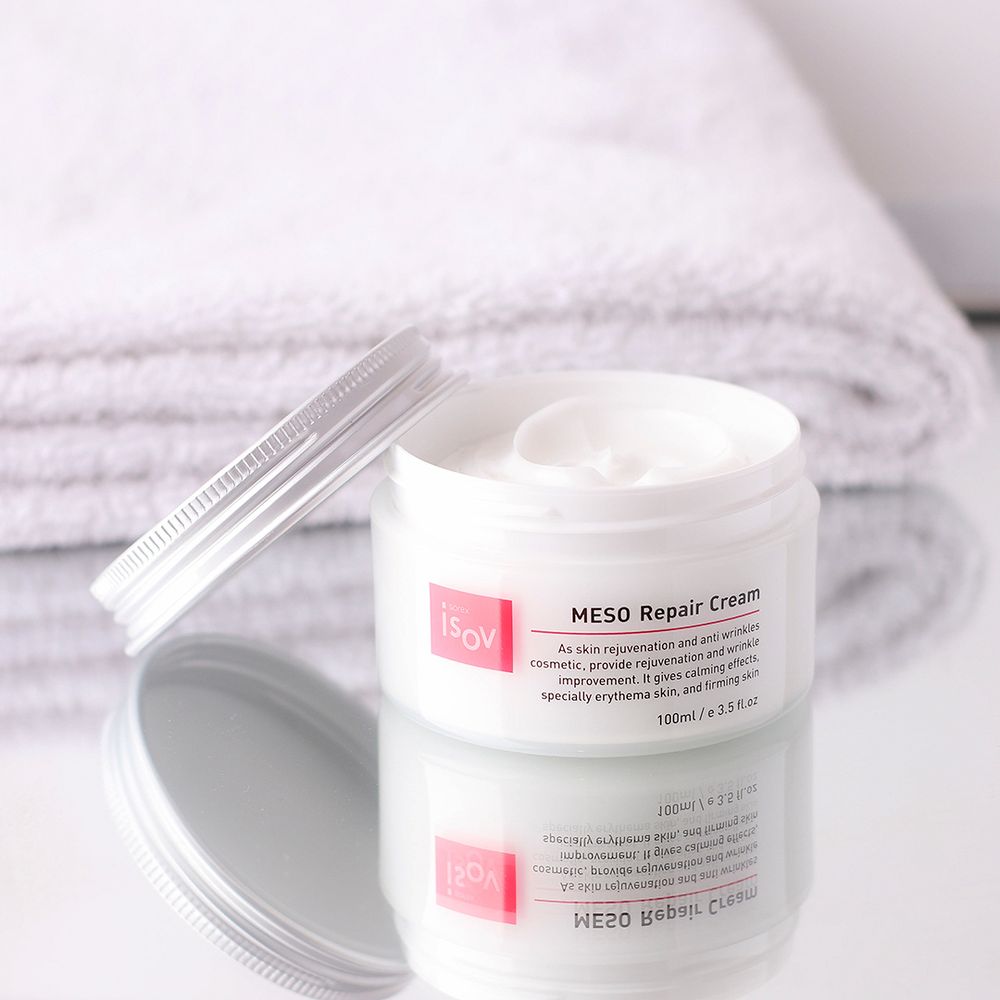 Восстанавливающие сыворотка и тканевая маска MESO REPAIR CREAM MASK