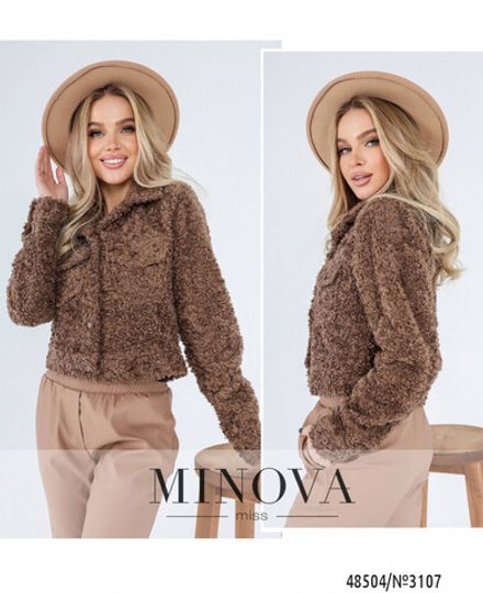 Куртка 3107-коричневый Minova Фото 1