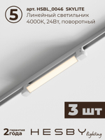 Комплект трековый Hesby Lighting Skylite No5 HSBL_kompl_S005_NI4W4K