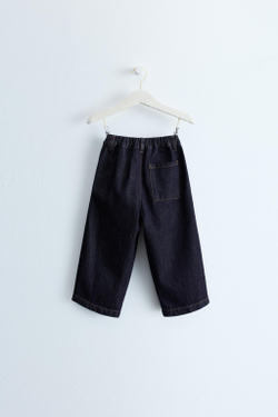 ZARA TIMELESS — ДЖИНСЫ STRAIGHT С ЗАЩИПАМИ, ИНДИГО