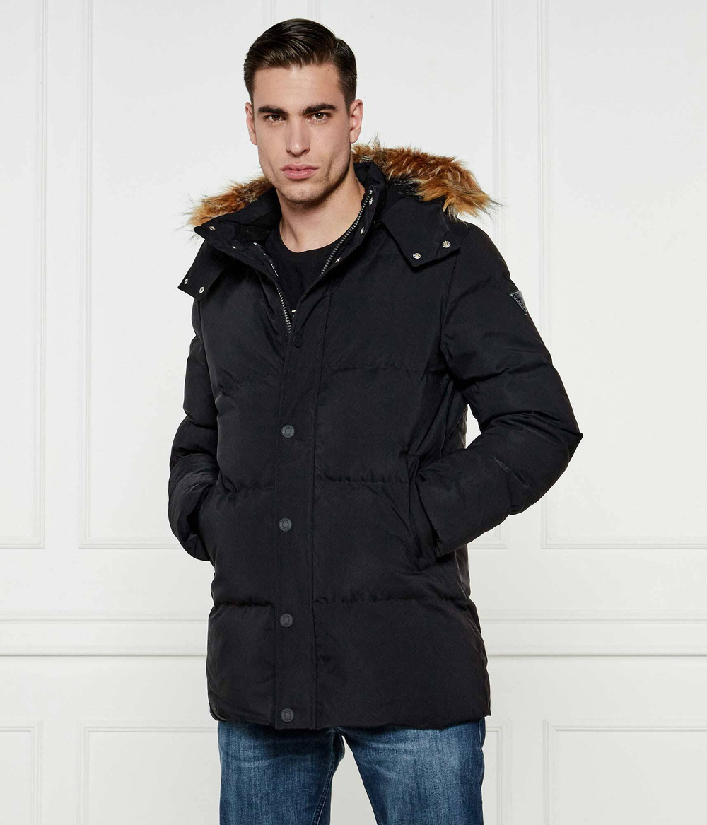 Пуховая куртка GUESS - черный(M4BL53 WG7X2)
