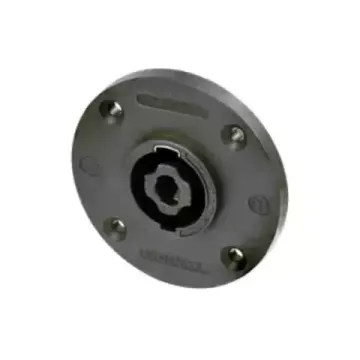 NEUTRIK NL4MPRXX - панельный разъём Speakon female 4-контактный, круглый фланец