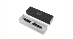 Шариковая ручка Parker IM Vibrant Rings Flame Amethyst Purple, стержень: Mblue, в подарочной упаковке.