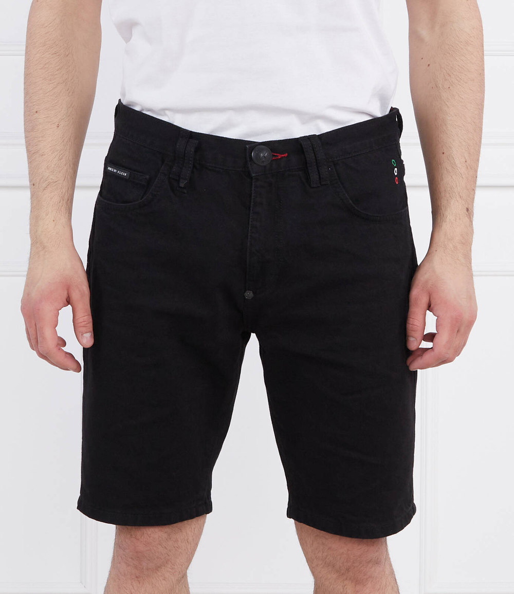 Шорты Capri Philipp Plein - черный(MDT2700 PDE004N)