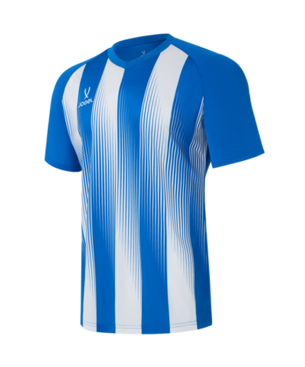 Футболка игровая Jogel Camp Striped Jersey-K, синий Z2/белый 00