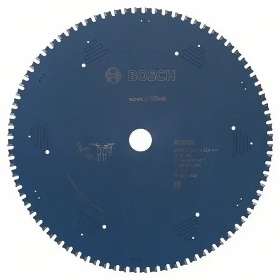 Твердосплавный диск Bosch 305 x 25,4 мм по стали 2608643061