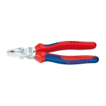 Плоскогубцы комбинированные особой мощности хромированные 180 мм Knipex 02 05 180