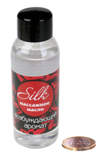 Массажное масло с возбуждающим ароматом Silk (50 г) (Цвет: прозрачный)