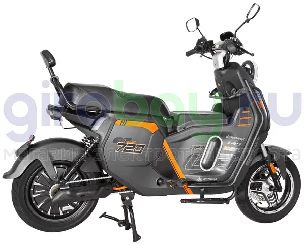 Электроскутер WENBOX U7 2000W (60V/52Ah) - Серый, АКБ LiFePO4 фото №7