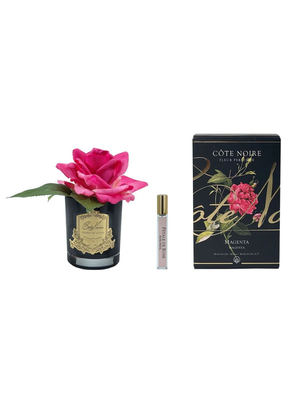Диффузор Роза-диффузор FRENCH ROSE MAGENTA Cote Noire Черный / Золотой / Розовый