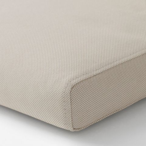 Подушка на стул IKEA FROSON / DUVHOLMEN (ФРеСеН / ДУВХОЛЬМЕН), Бежевый, 44х44 см
