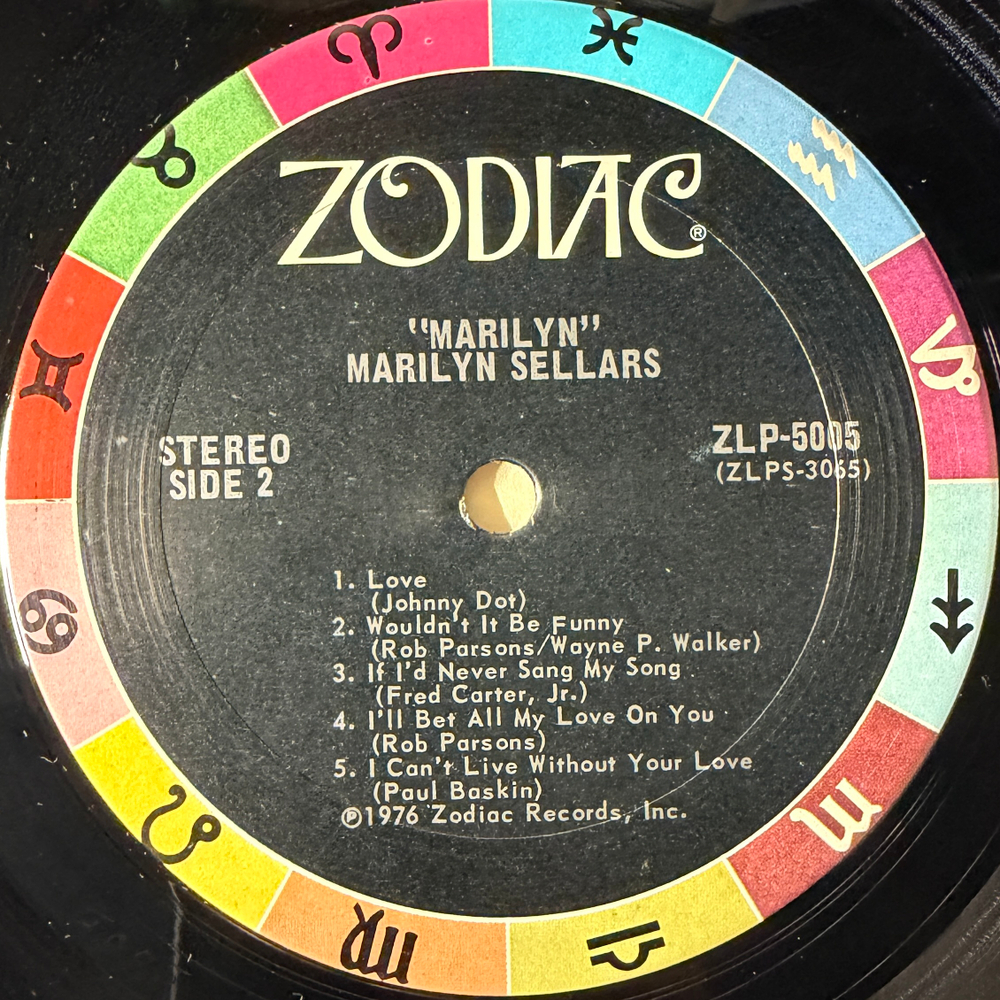 Marilyn Sellars ‎– Marilyn (США 1976г.)