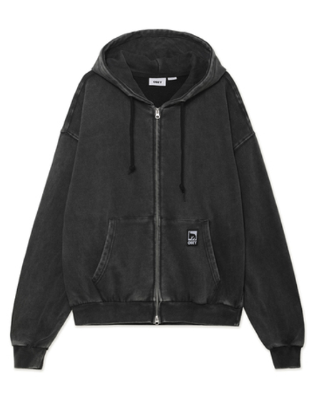 Толстовка С Капюшоном На Молнии Obey Post Zip Hood