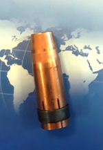 345P012117 345Р012117 Сопло газовое коническое Ø 12,5 мм., для сварочных горелок полуавтоматической сварки MIG/MAG (TBi 3G);