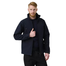 Куртка Helikon-Tex Gunfighter Jacket-Shark Skin Windblocker Navy Blue