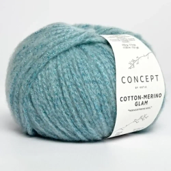 Пряжа Katia Concept Cotton Merino Glam - 309