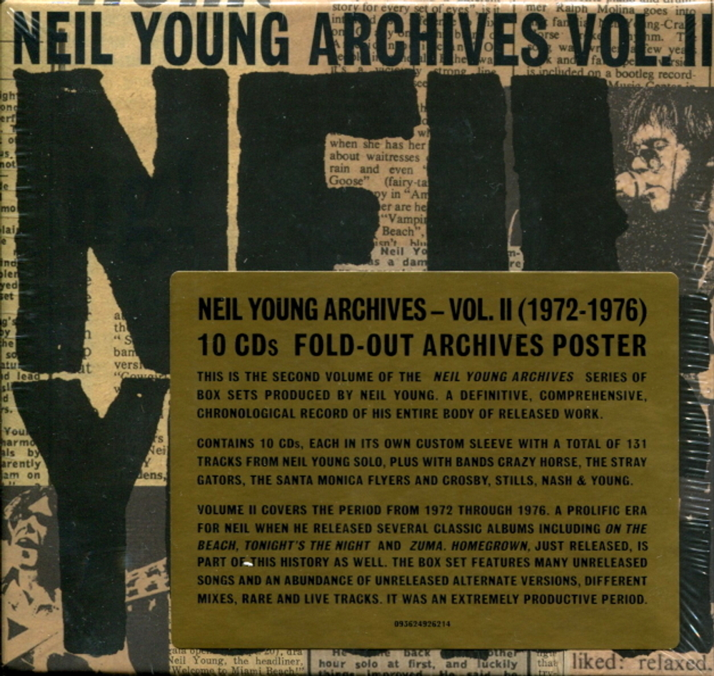 Neil Young / Neil Young Archives Vol. II (Deluxe Edition)(10CD)