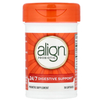 Align Probiotics, круглосуточная поддержка пищеварения, пробиотическая добавка, 56 капсул (10 в одной капсуле)