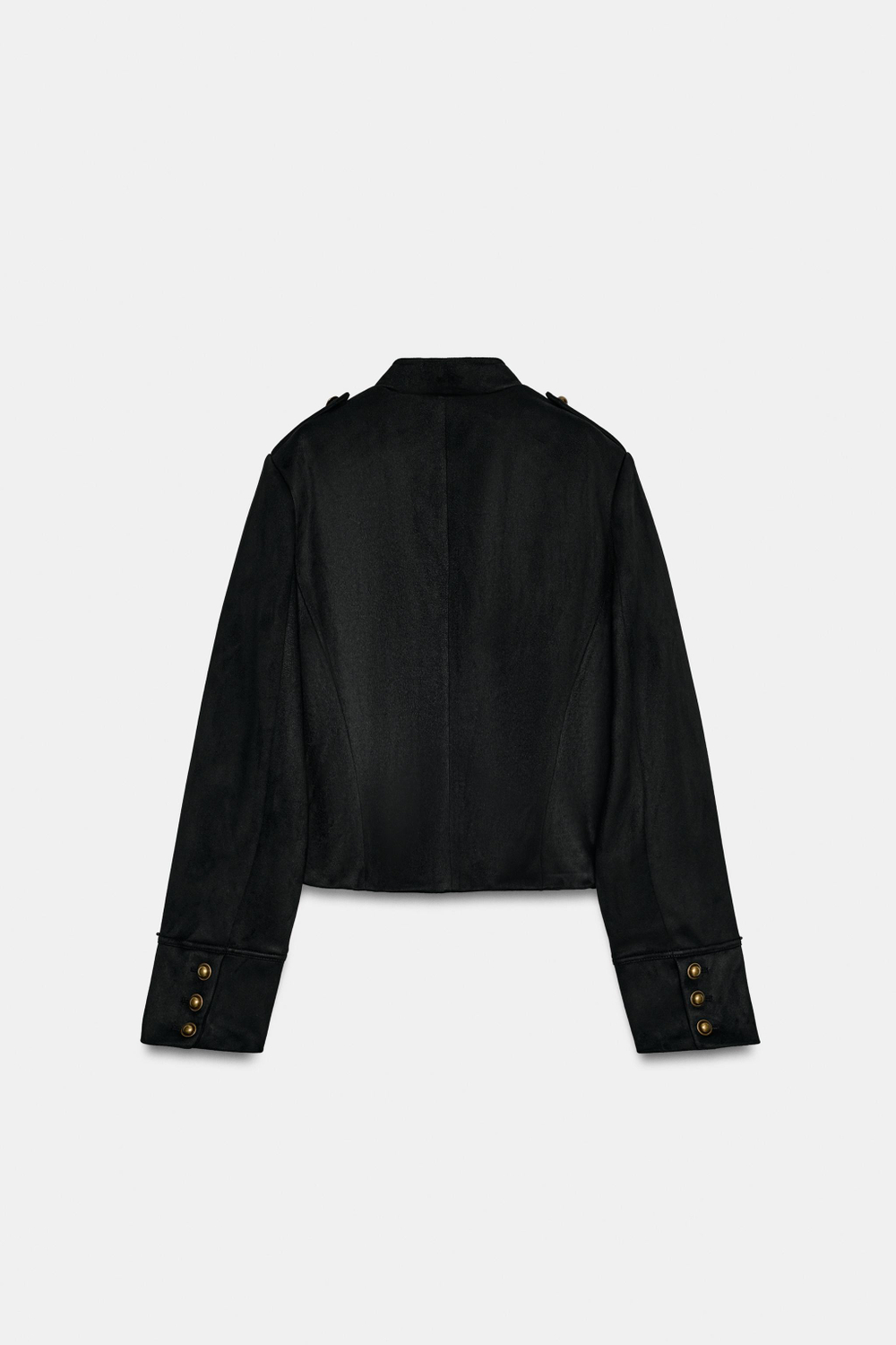 КУРТКА ИЗ ИСКУССТВЕННОЙ ЗАМШИ — ZARA