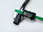 Шланг (патрубок) EPDM возвратный DAEWOO DGB 100-200 MSC/110-160 MCF (арт. 3313207000)