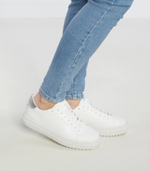 Кожаные кроссовки grove lace up Michael Kors - белый(43F2GVFS7L)