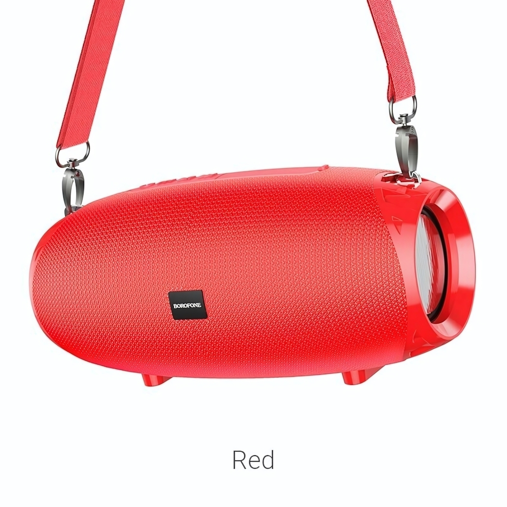 Портативная колонка Borofone BR12, 10W, BT5.0, 1200mAh Red