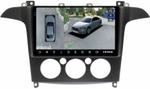 Магнитола для Ford S-Max, Galaxy 2 2006-2015 (кондиционер) - Teyes CC3-2K-360 на Android 10, Быстрая, 2K QLED, CarPlay, 4G SIM-слот, 4 камеры в комплекте