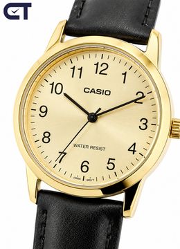 Casio LTP-V001GL-9B General часы наручные женские — золотистая классика с циферблатом цвета шампань