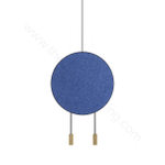 Pendant design lamp  REVOLTA by Estiluz (Blue)